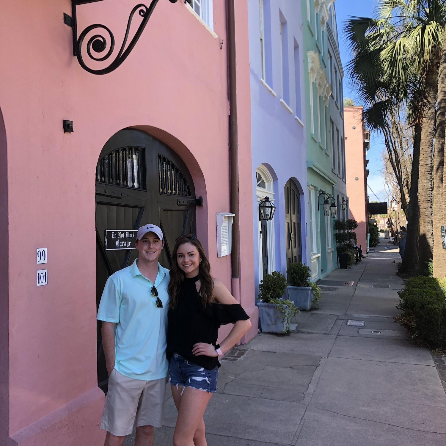 Our first visit to Charleston on our 1 year anniversary, when we decided we wanted to get married here!
