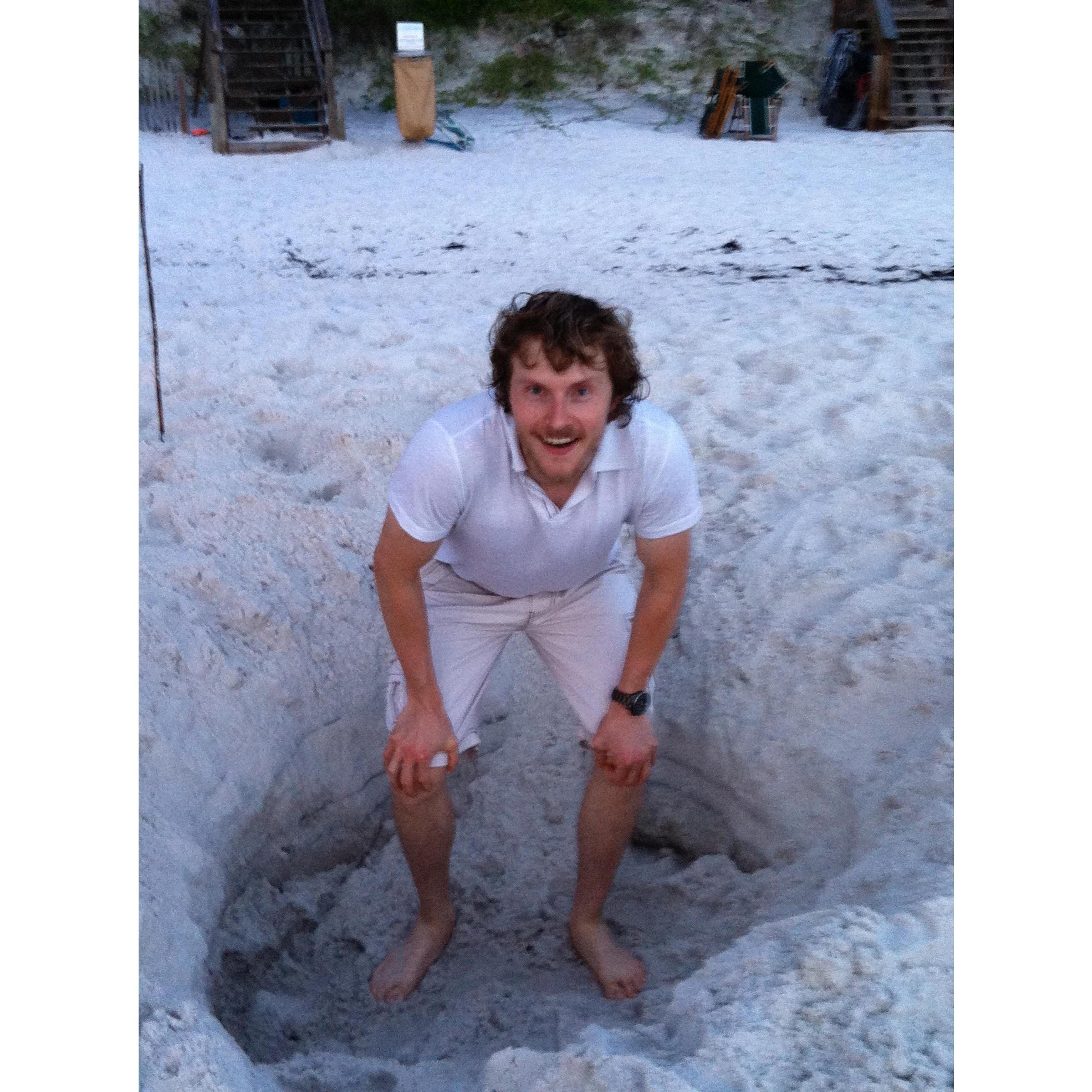 Kelly's always having to help Jess get out of the Holes he’s dug himself in to!