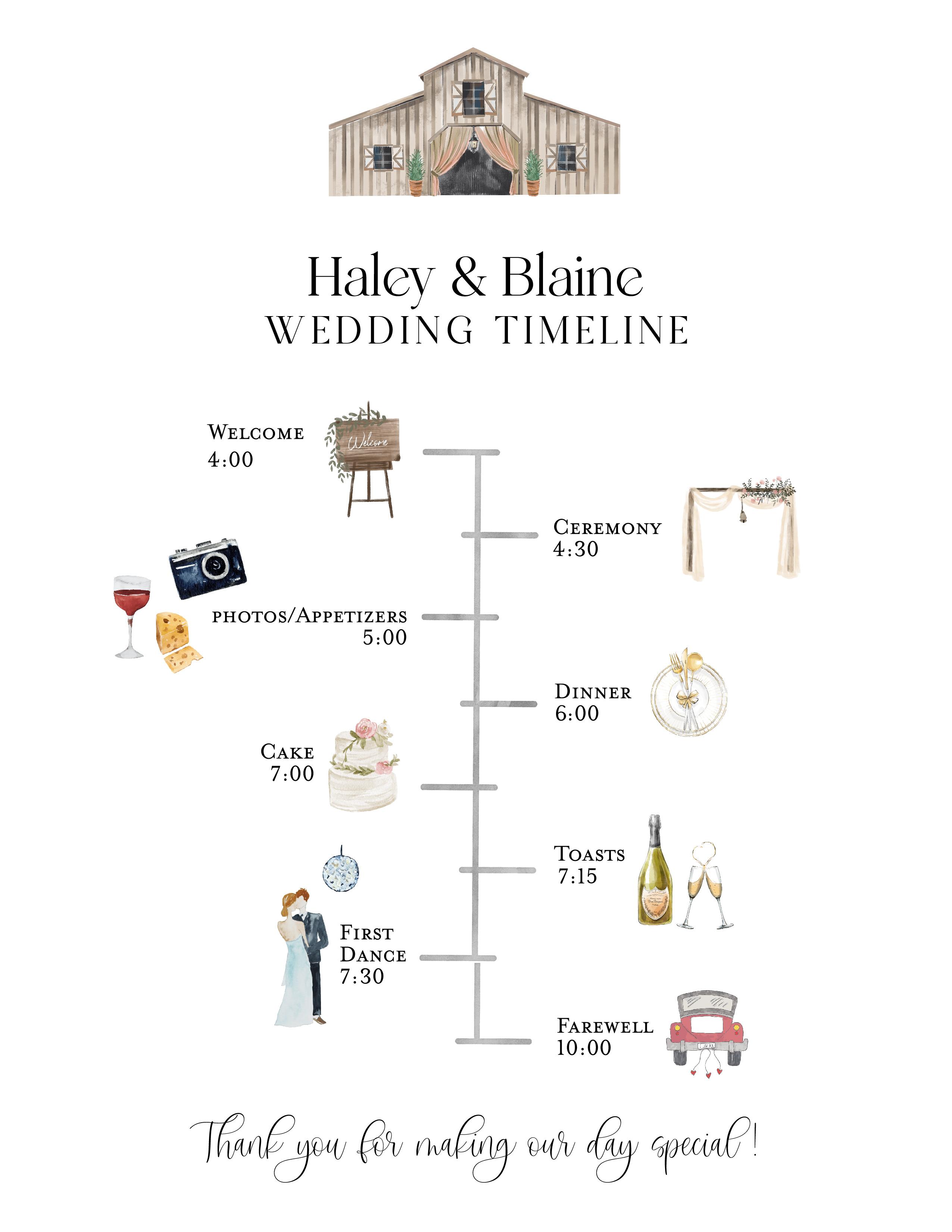 The Wedding Website of Haley Mayer and Blaine Polhamus