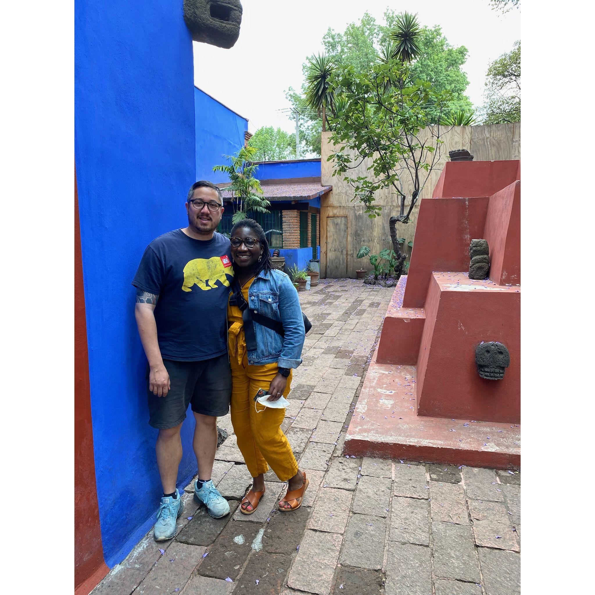 Frida Kahlo had a cool house.