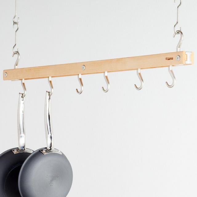 J.K. Adams 36" Maple Hanging Pot Rack