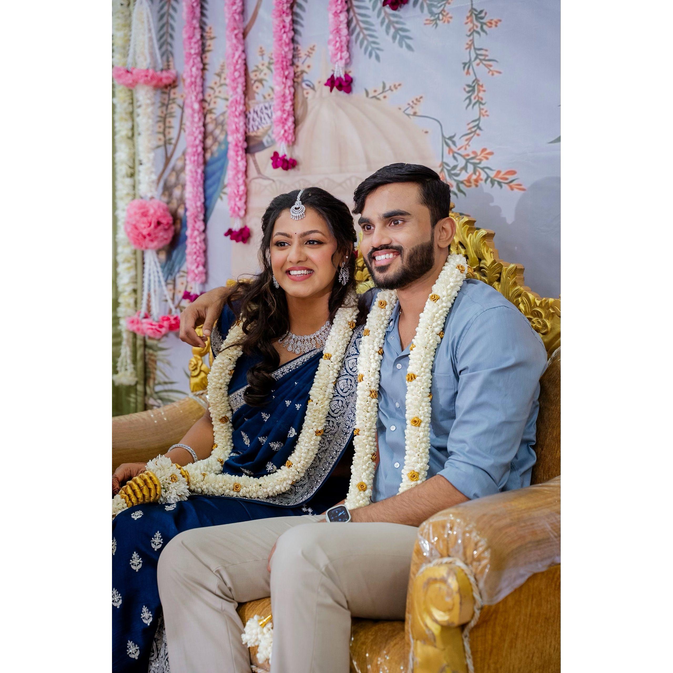 Engaged - The OG South Indian way!