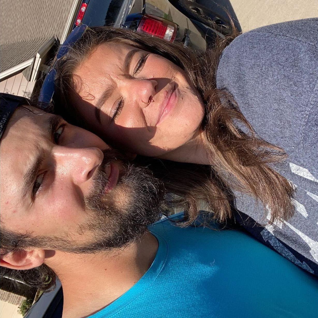 Our first photo together