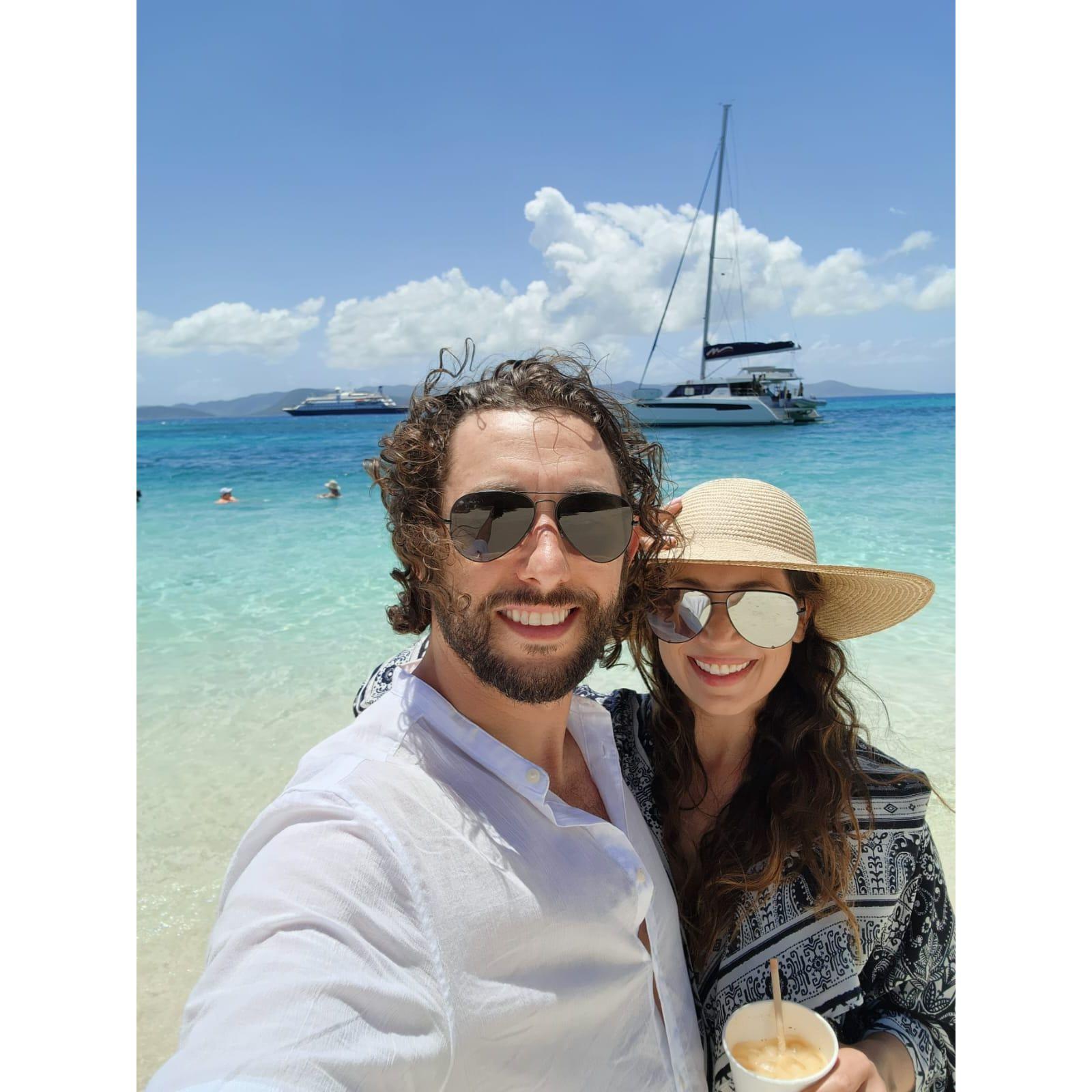 Nick took me on an incredible cruise through the Caribbean. It was so magical; we had the best time!