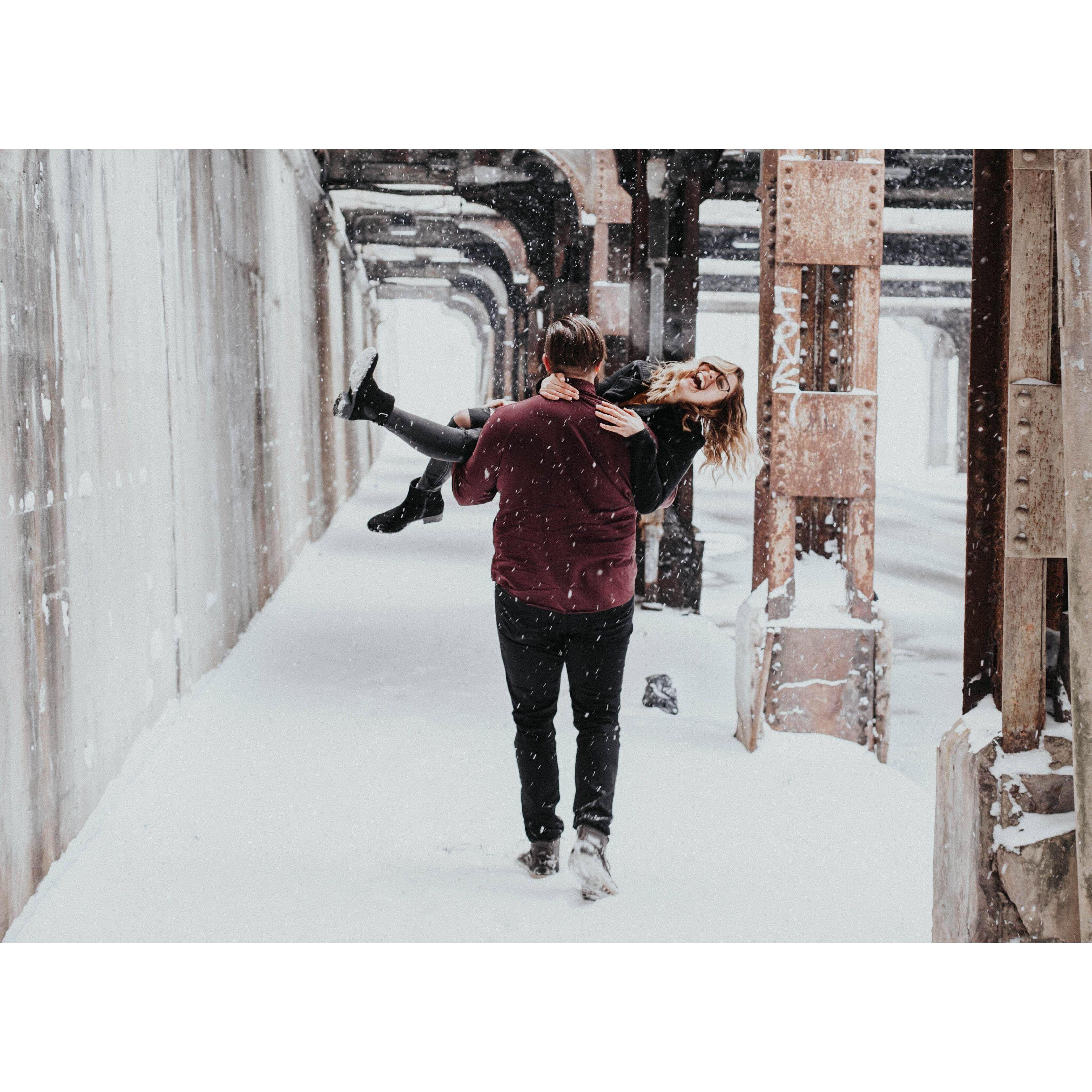 Michigan engagement shoot!