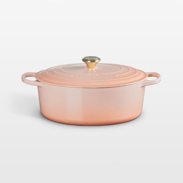 Le Creuset Signature ® 8-Qt. Peche Enameled Cast Iron Oval Dutch Oven