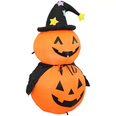 Sunnydaze Decor  4.25-ft Lighted Pumpkin Inflatable
