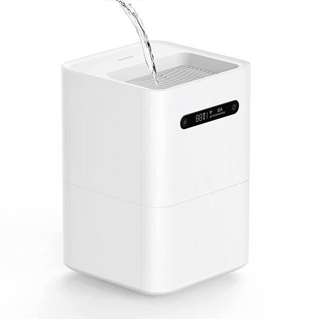 smartmi Humidifiers Evaporative, Cool No Mist Humidifiers for Bedroom, Air Humidifiers for Baby, 4L Top Fill, Self-Cleaning, Quiet, Smart APP Control, Auto Shutoff, Air-drying, Shockproof