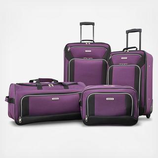 Fieldbrook XLT 4-Piece Luggage Set