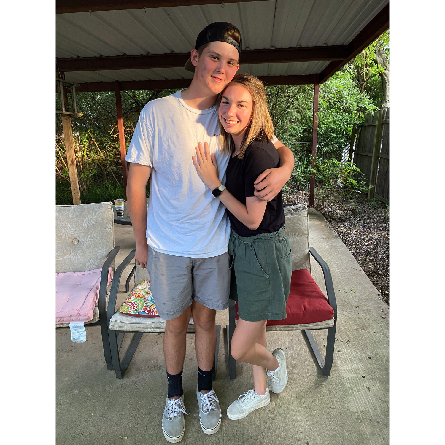 Our first picture together! June 12th, 2020