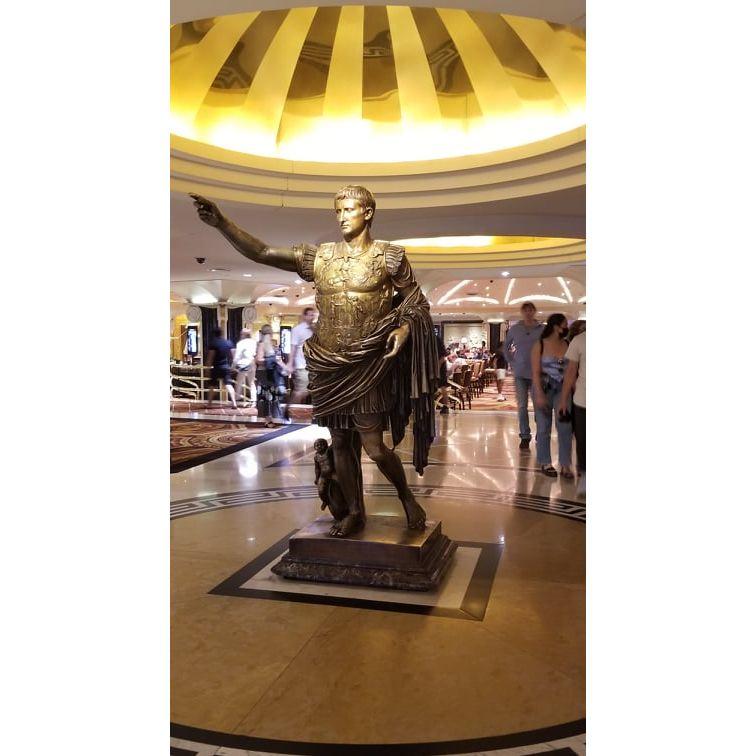 In Vegas at Caesar's Palace...