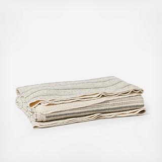 Cascade Organic Matelasse Blanket