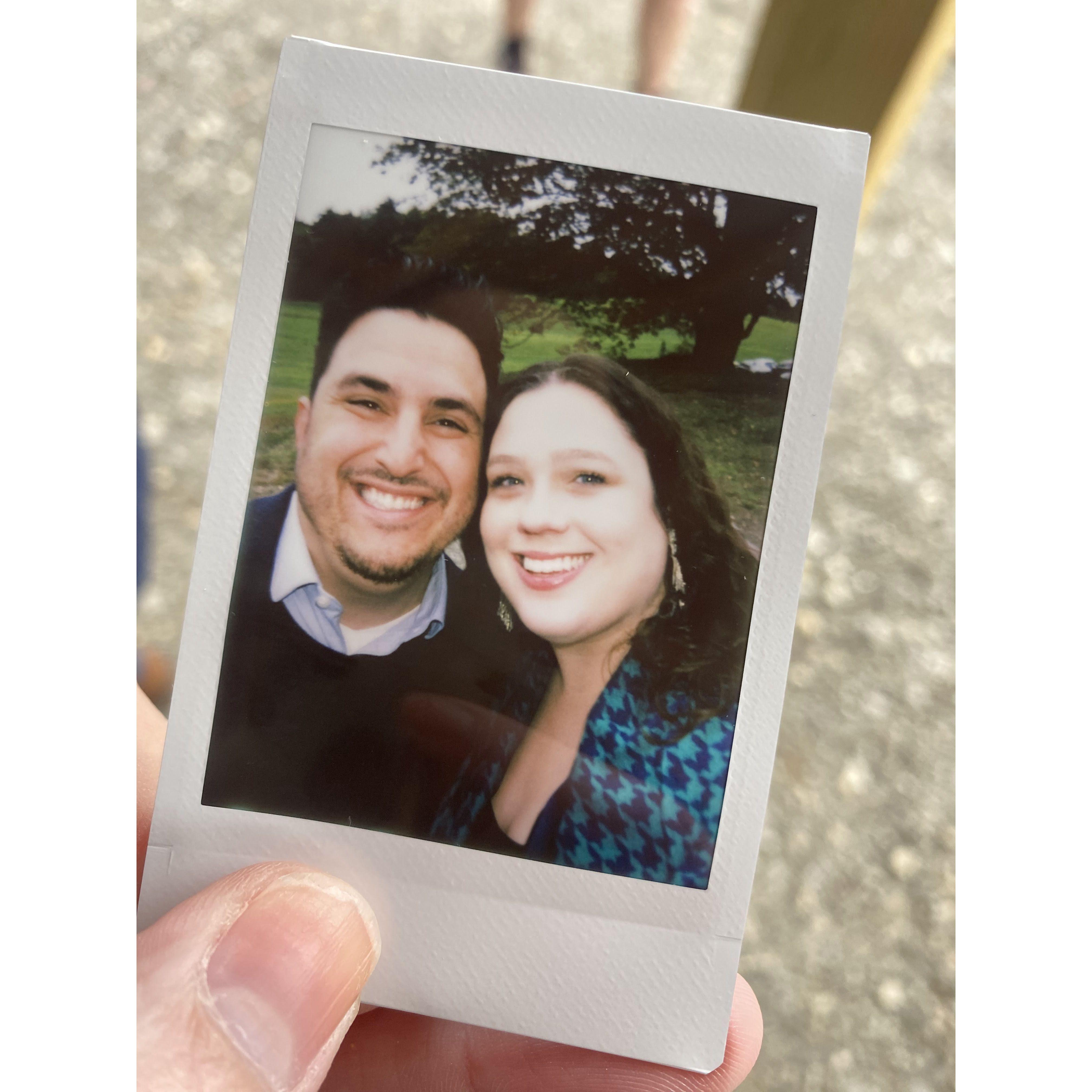 At a friend's wedding in September 2023.