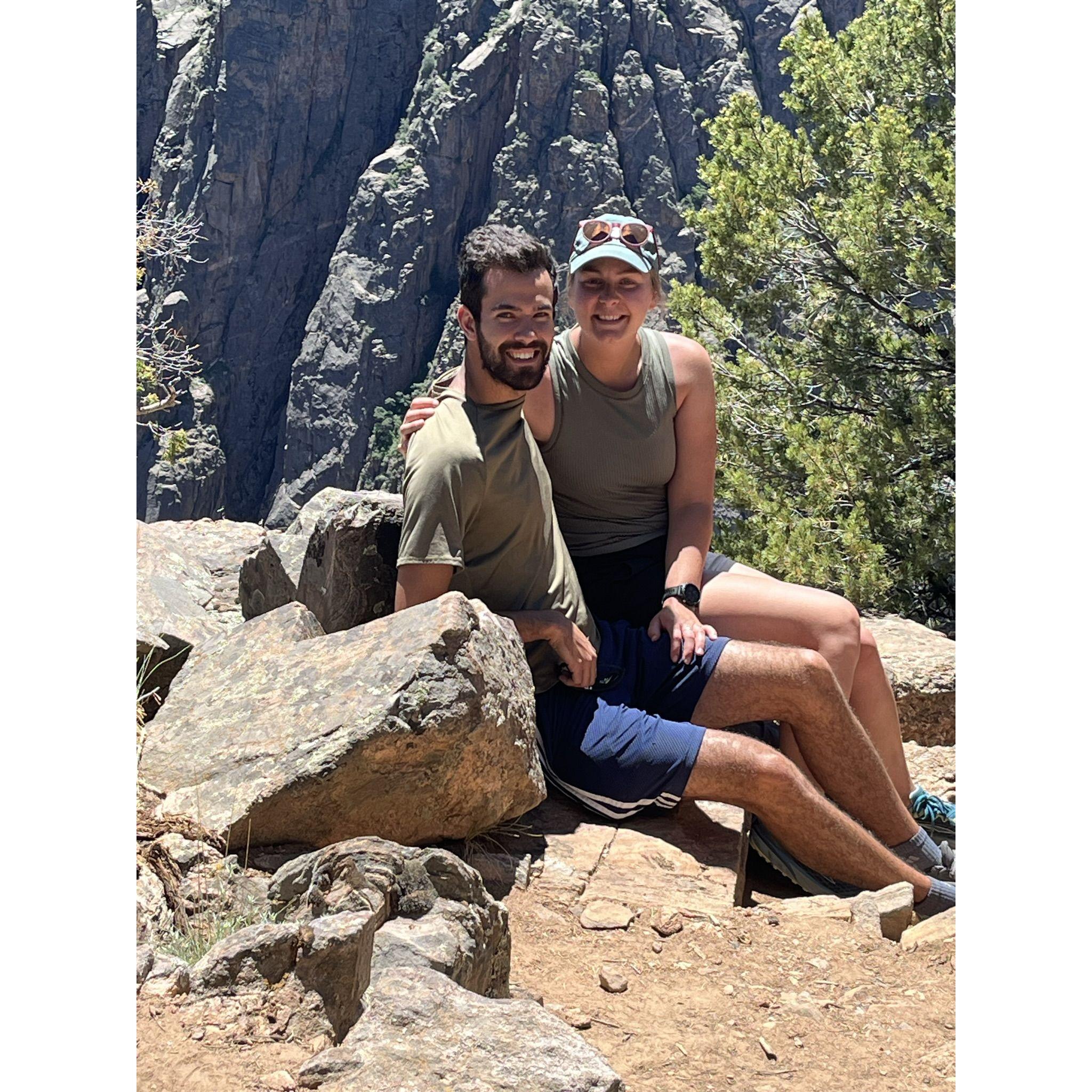 At Black Canyon National Park, near Paonia