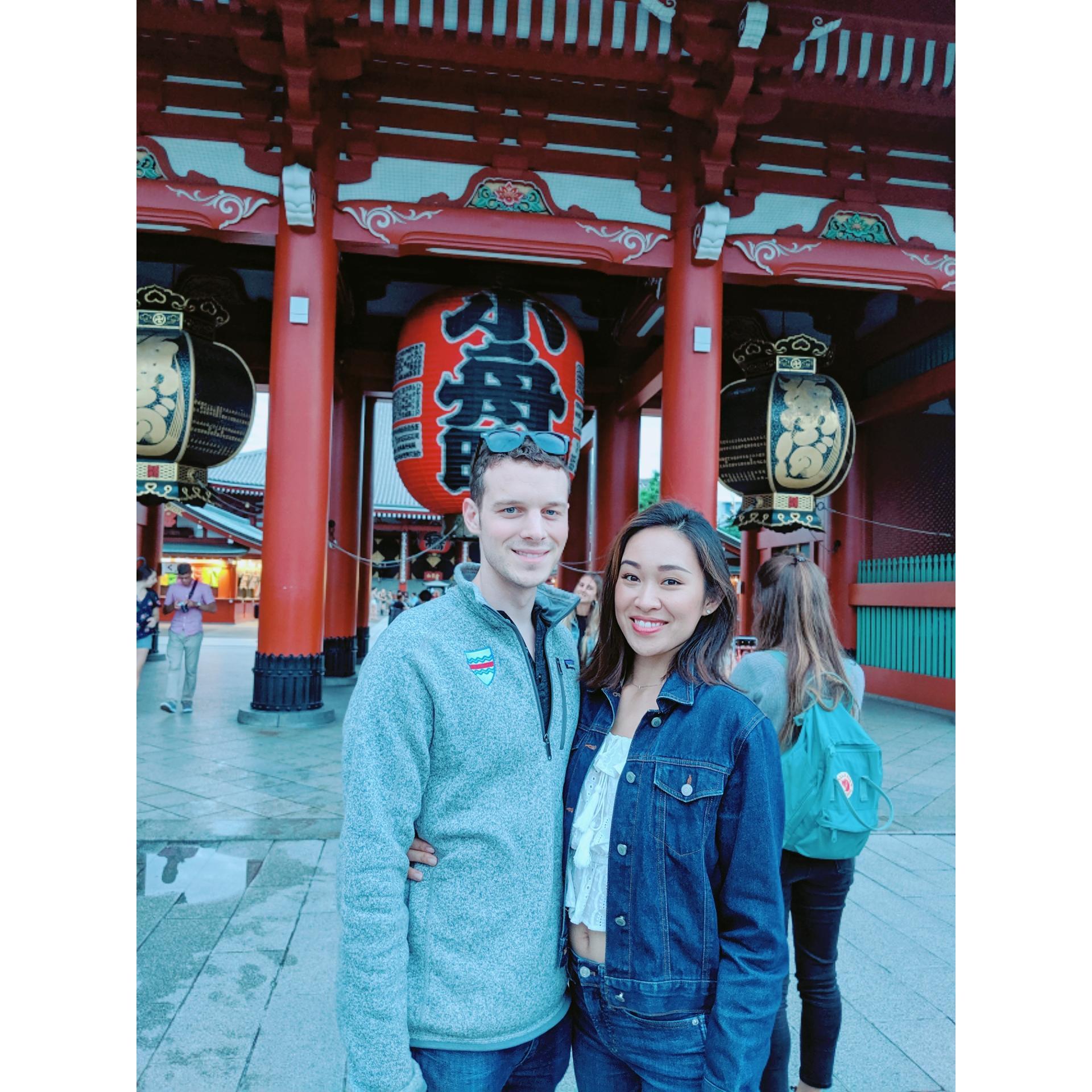 Andrew's first visit to Japan!