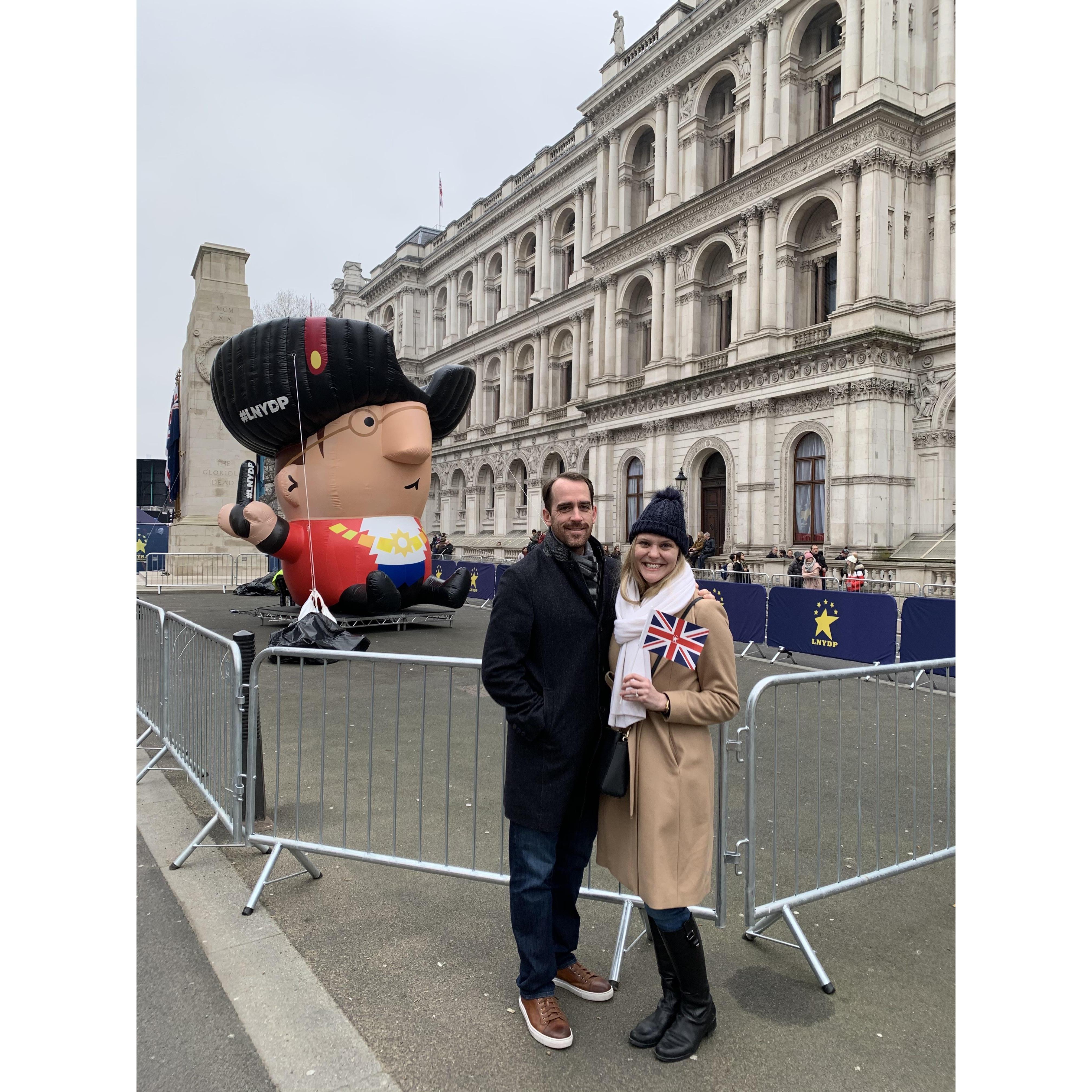 We love to travel, and this is from our most recent trip to London over the New Year!