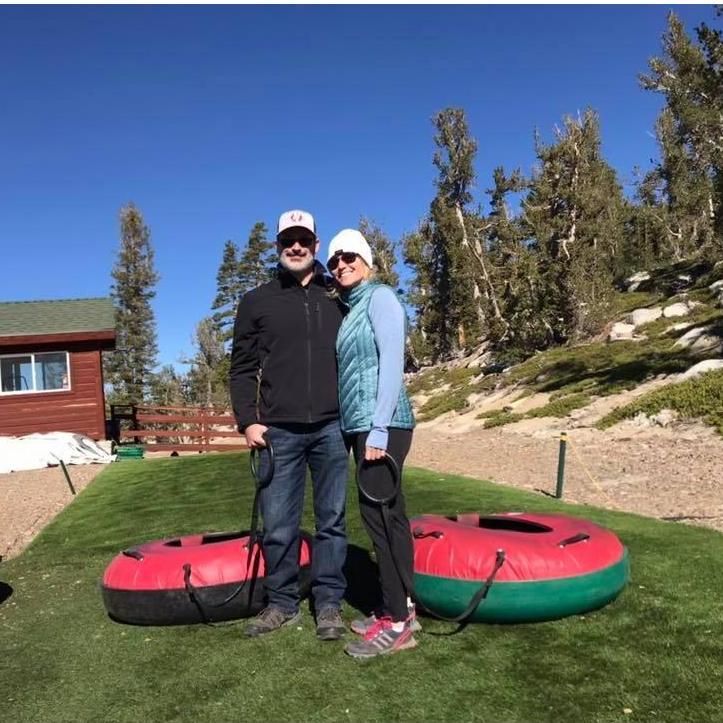 Tubing at Heavenly, South Lake Tahoe, September 2018