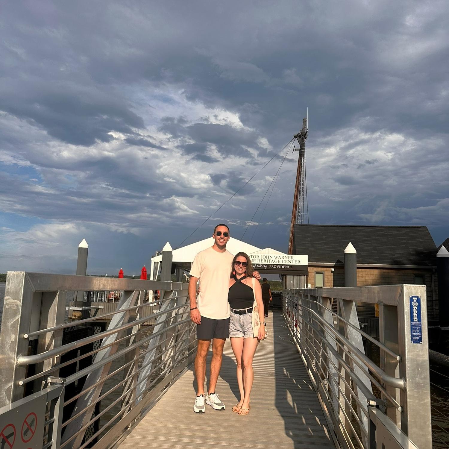 Introducing the West Virginia boy to Northern Virginia, he’s fallen in love with the food, but not quite with the traffic!