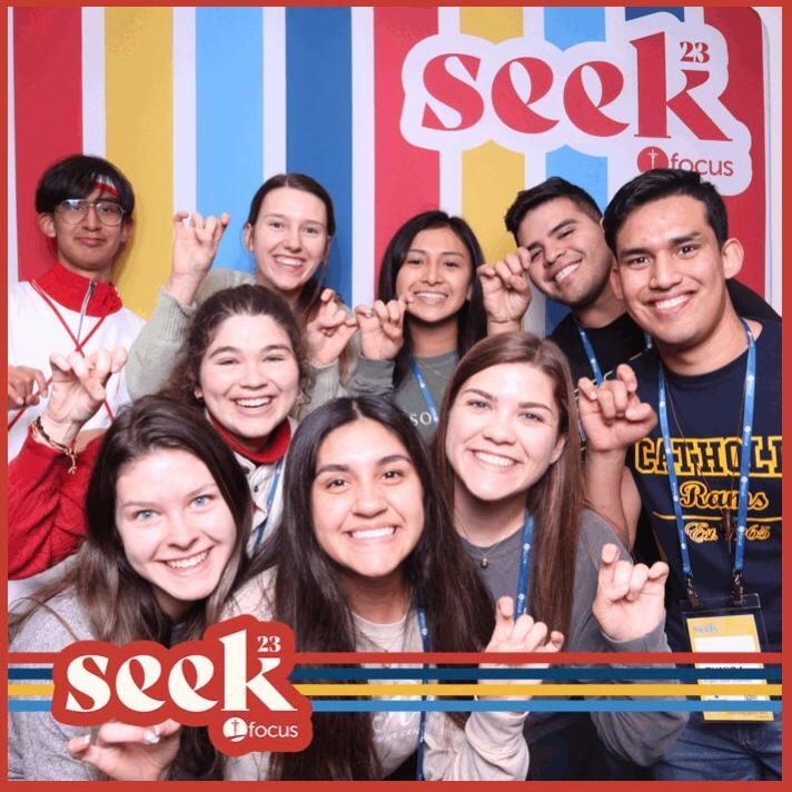 SEEK 2023 in St Louis, MO. They spent the majority of that conference together.