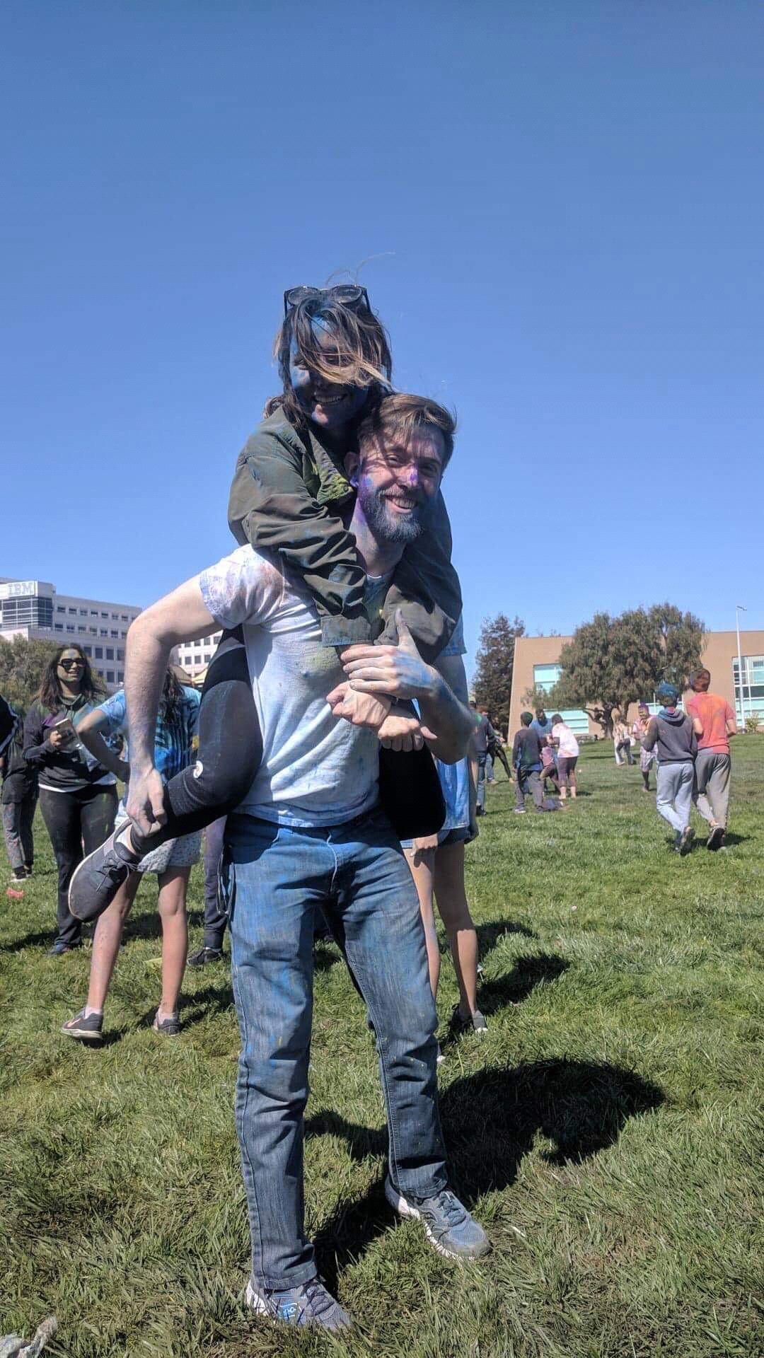 Holi festival in Foster City--so much fun!!