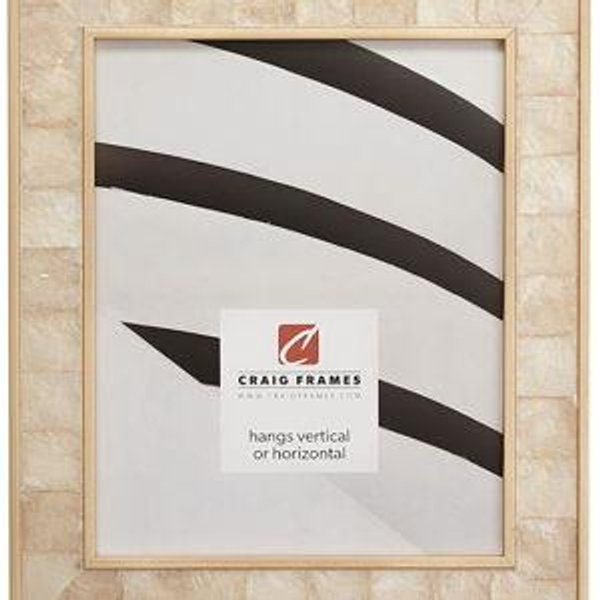 Craig Frames Opulence Picture Frame, 24 x 24 Inch, Gold Mother of Pearl
