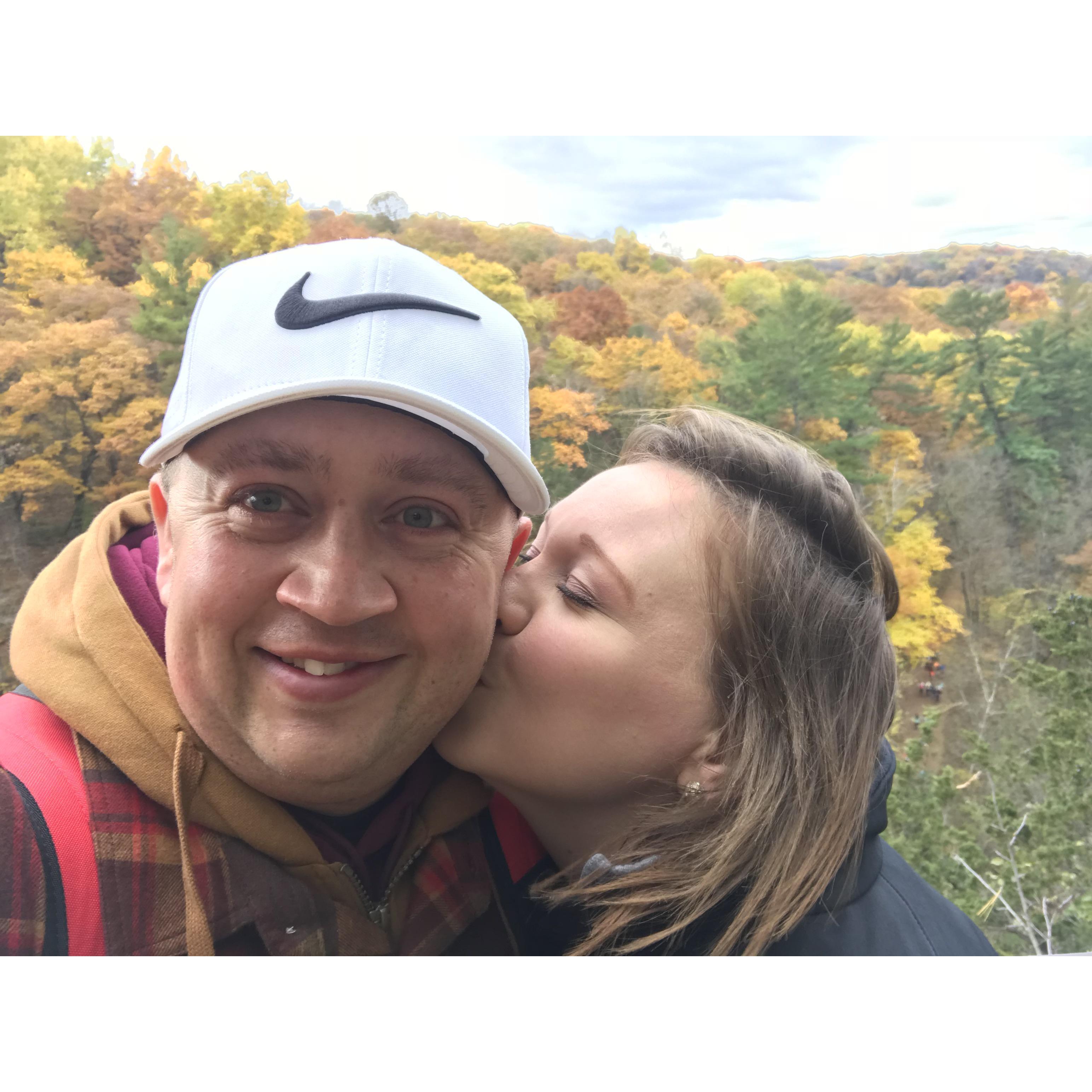Hiking in Hudson, Wisconsin