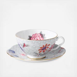 Cuckoo Teacup & Saucer