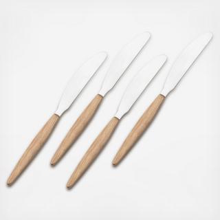 Acacia Wood Spreader, Set of 4