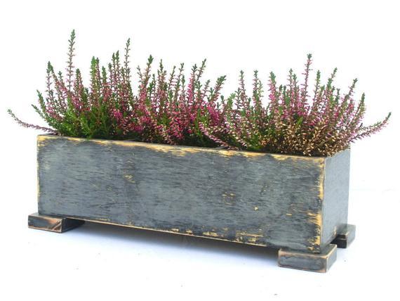 Wooden Windowsill Planter