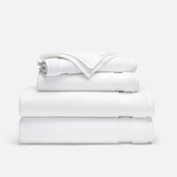 Brooklinen White Super-Plush Turkish Cotton Bath Towel Bundle