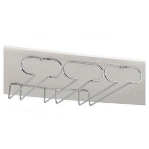 Spectrum Under Cabinet Triple Stemware Holder - Chrome