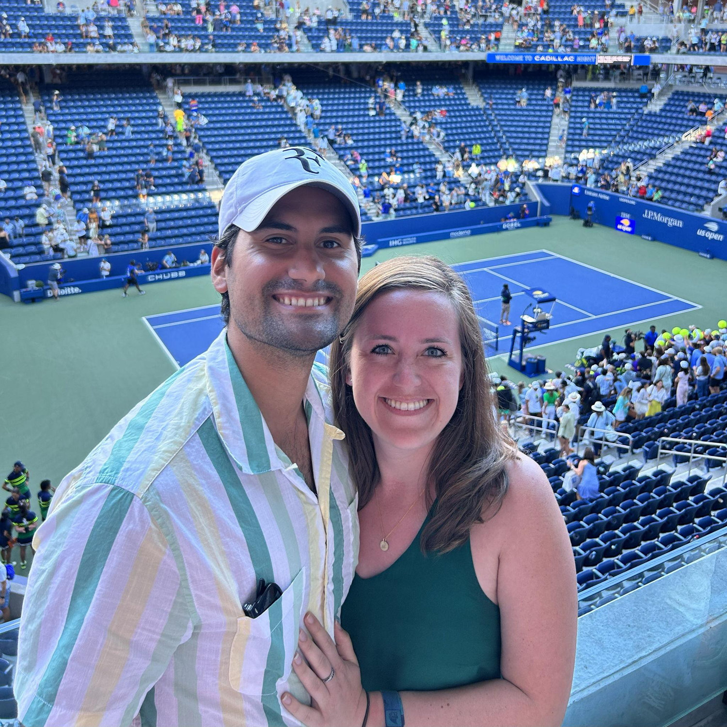 US Open to watch tennis, Pancho's favorite sport
