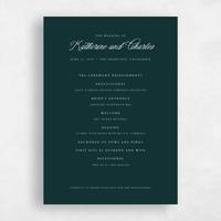 Green Wedding Program - Devan
