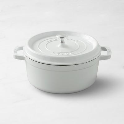 Staub Enameled Cast Iron Round Dutch Oven, Grenadine