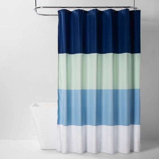 SoHome Melange Stripe Modern Ombre Machine Washable Bath