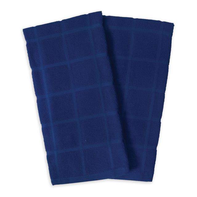 Our Table™ Everyday Solid Kitchen Towels in Blue (Set of 2)