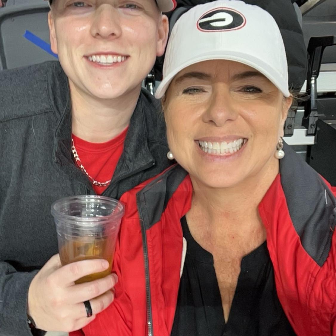 UGA Ice Dawgs game. February 2025. Athens, GA