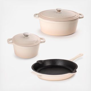 Neo 5-Piece Dutch Oven & Fry Pan Set