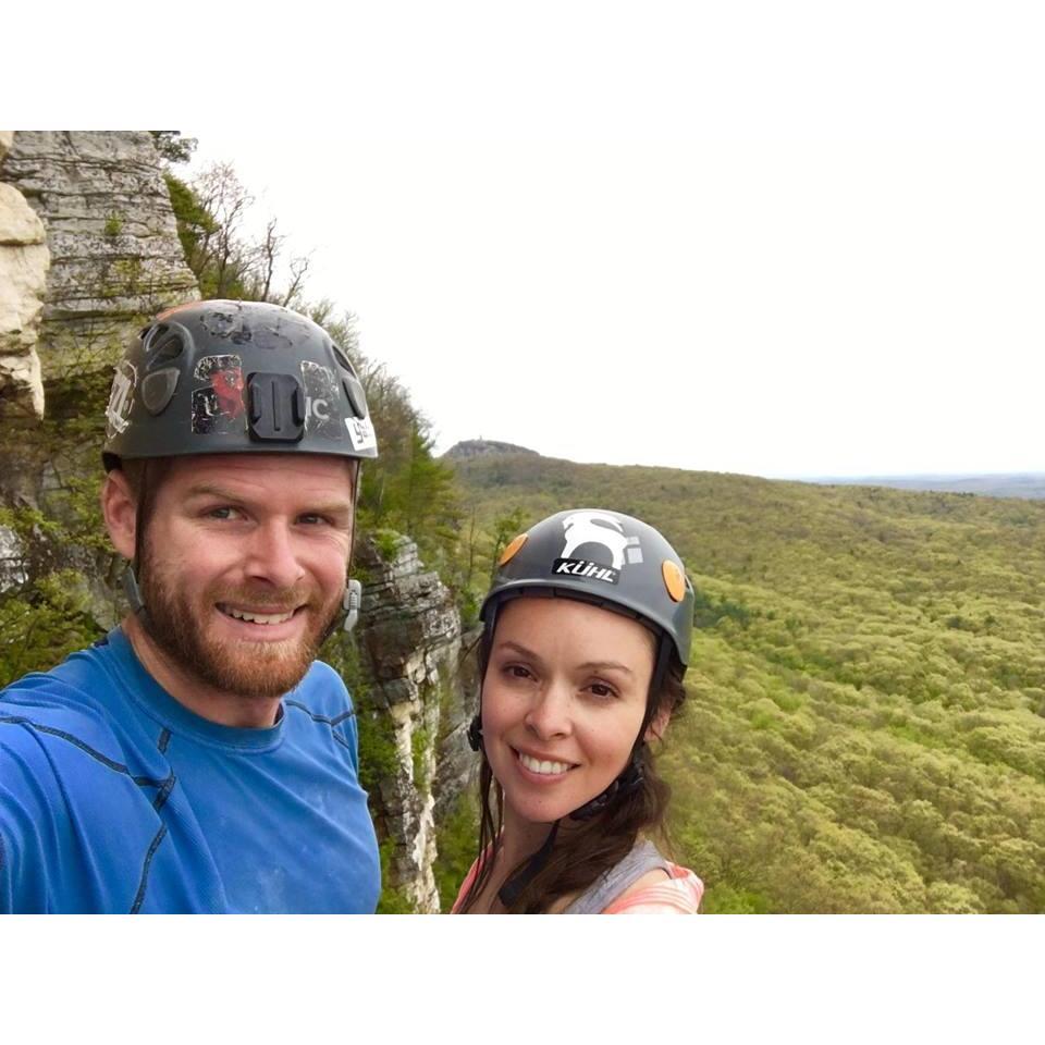 We love climbing together at the Gunks !