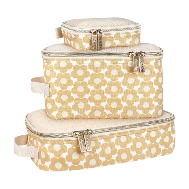 Itzy Ritzy Pack Like A Boss Packing Cubes - Milk & Honey
