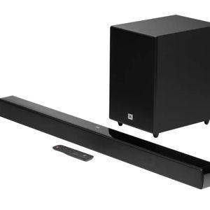JBL - Cinema SB170 2.1 Channel Soundbar with Wireless Subwoofer - Black
