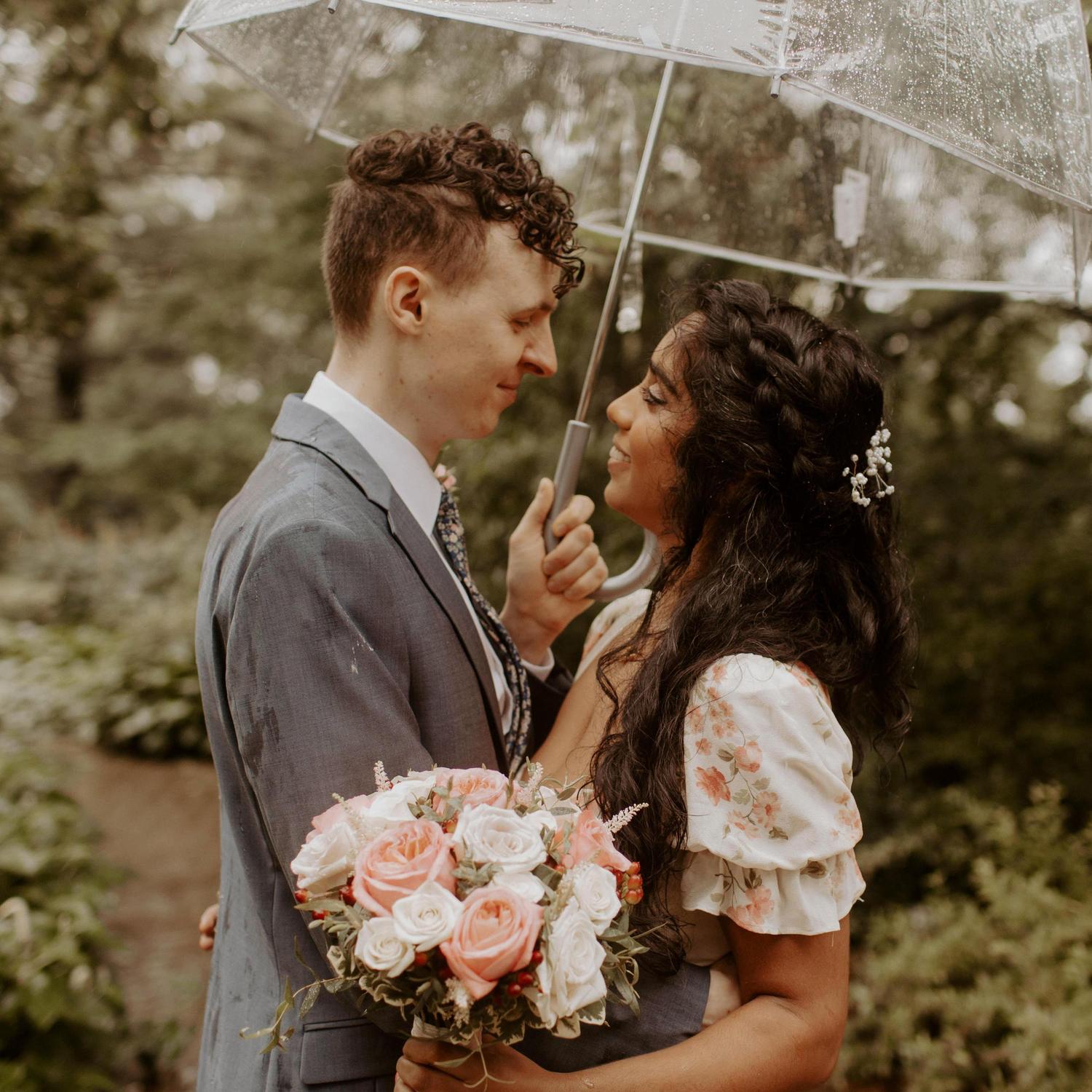 Civil ceremony photo by Nikki Palcan (Lisle, 2021)