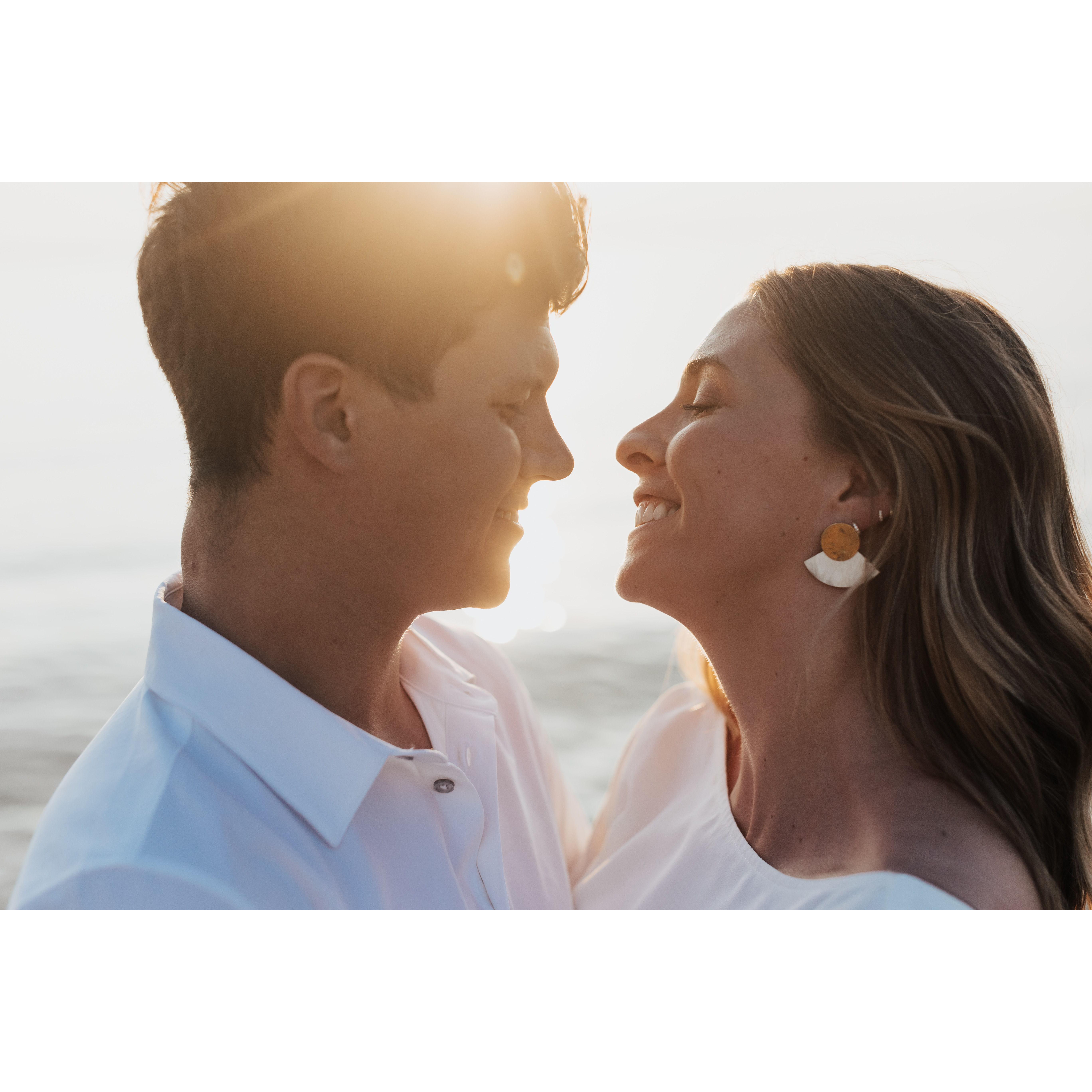 Engagement shoot by our wedding photographer Christine Tustin!