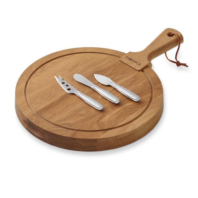 Boska Round Board with Knives