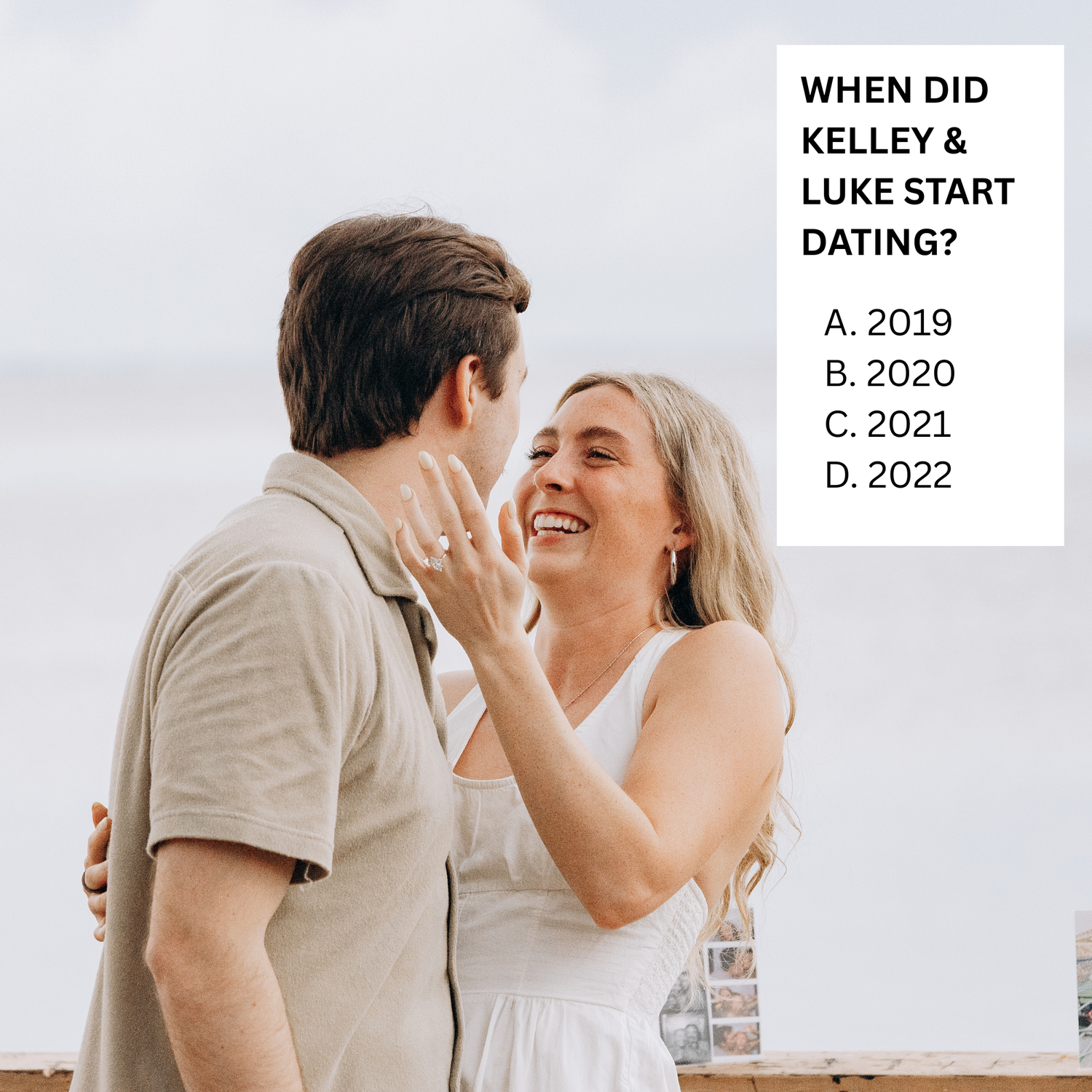 B. We started dating December 3, 2020