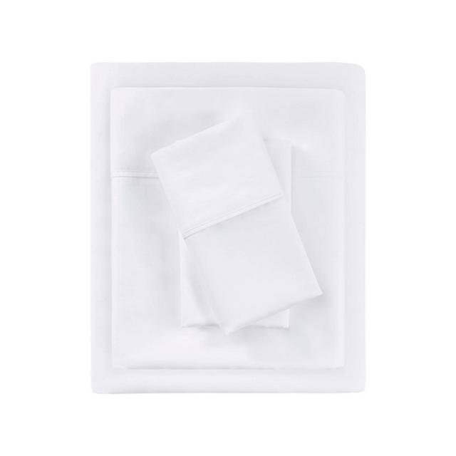 Queen 500 Thread Count Cotton Sheet Set White