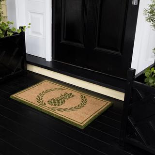 Park Pineapple Hand Woven Natural Coir Doormat