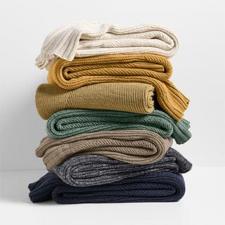 Equinox Sweater Knit Throw Blanket