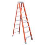 8 ft. Fiberglass Step Ladder with 300 lbs. Load Capacity Type IA Duty Rating
