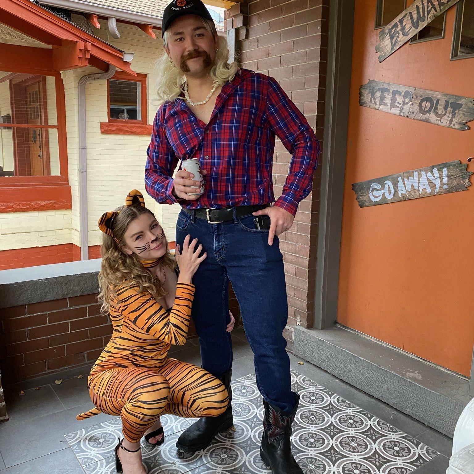 Our best couples costume for Halloween!